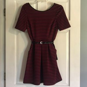 Belted dress